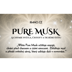 Svíčka ve skle - BÍLÝ PURE...