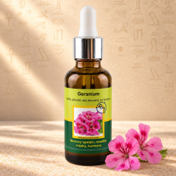 Geranium - lisovaný olej 50ml